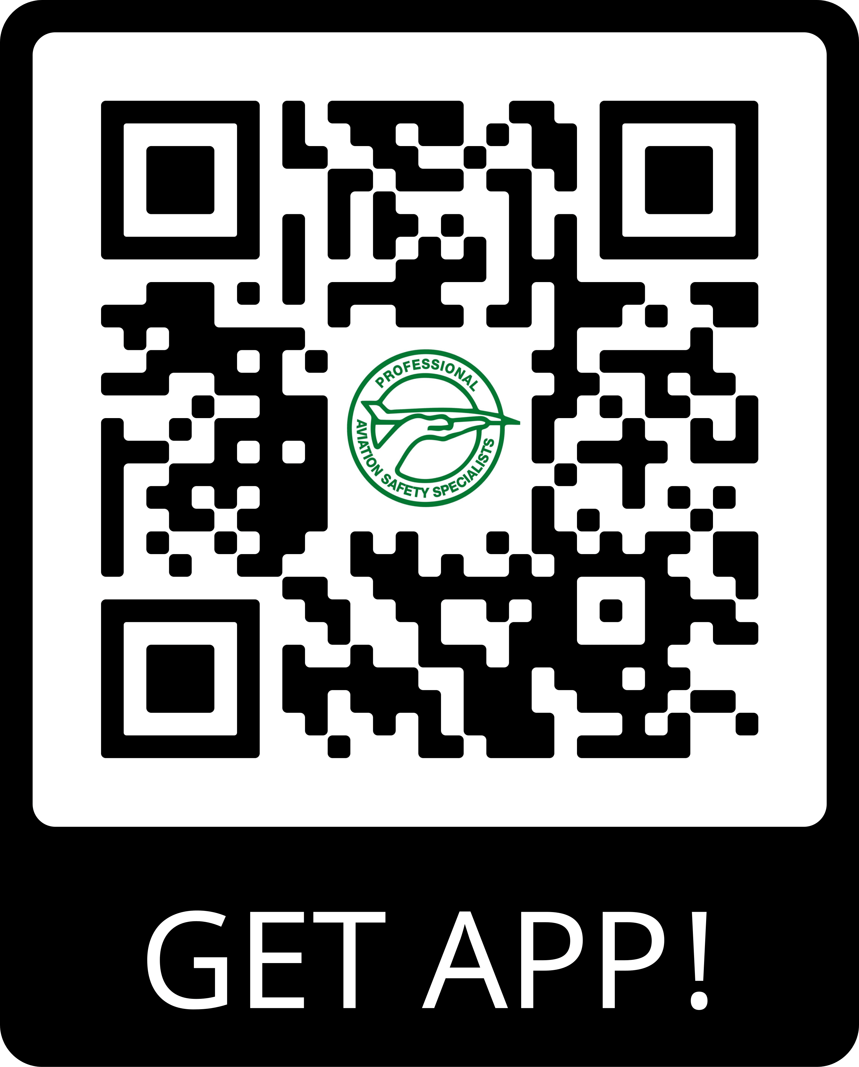 QR code to get the PASS app
